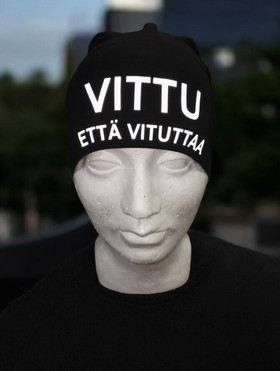 HEIJASTAVA Vittu että vituttaa trikoopipo