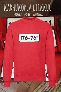 Karhukoplan collegepaita 