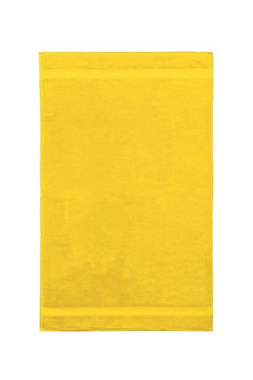Reilun kokoinen (100x150) ja mukavan tuntuinen pyyhe nimikoinnilla.