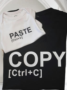 Isä & Vauva - T-paita/body setti