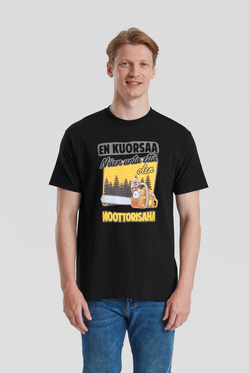 En kuorsaa näen unta että olen moottorisaha.