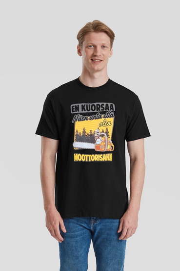 En kuorsaa näen unta että olen moottorisaha.