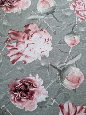 Luomupuuvillatrikoo Uneksija harmaa/roosa