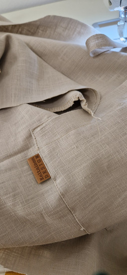 Bathrobe linen-like ramie – Various Colors