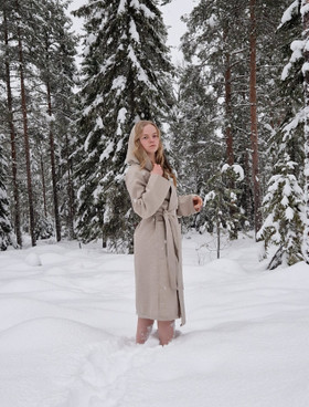 Bathrobe linen-like ramie – Various Colors