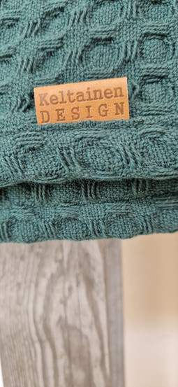 Dark Green Bath Towel