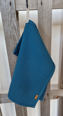 Sauna Seat Towel petrol blue
