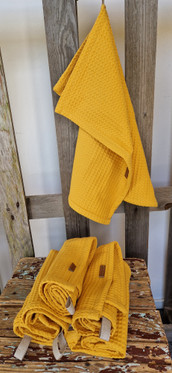 Sauna Seat Towel Okra
