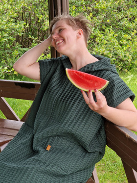 Kylpyviitta metsänvihreä