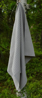 Lahjasetti Kylpytakki+kylpypyyhe Harmaa