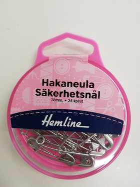 Safety pin, length 38 mm