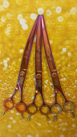 P&W BUTTER'FLY  SIDE CURVED suorat sakset 8,0' /straight scissors