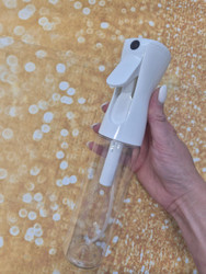 Suihkepullo Magic Mist 300ml, valkoinen 