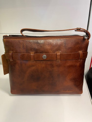 HOUSE OF SAJACO Nahkainen olkalaukku