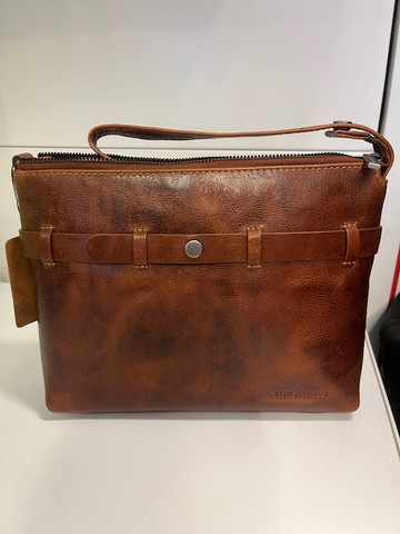 HOUSE OF SAJACO Nahkainen olkalaukku