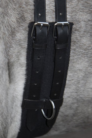 Ratsastusvyö kahdella kahvalla