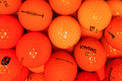 Edulliset oranssit golfpallot, 25 kpl