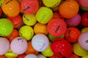 Volvik keskitason väripallot lajitelma, 25 kpl