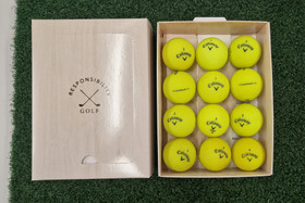 Callaway Superhot, matta keltainen, 12 kpl