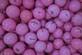 Edulliset fuksian väriset golfpallot, 25 kpl