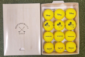 Volvik, Disney, Mikki, Vimax & Vimat, Keltainen, 12 kpl