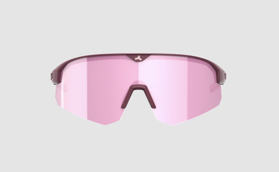 Tripoint Mount Mist Small golfaurinkolasit, Burgundy sanka, Ruskea/pinkki linssi, 1 kpl