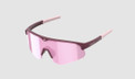 Tripoint Mount Mist Small golfaurinkolasit, Burgundy sanka, Ruskea/pinkki linssi, 1 kpl