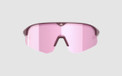 Tripoint Mount Mist Small golfaurinkolasit, Burgundy sanka, Ruskea/pinkki linssi, 1 kpl