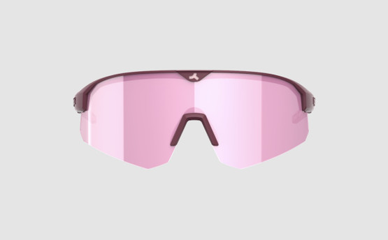 Tripoint Mount Mist Small golfaurinkolasit, Burgundy sanka, Ruskea/pinkki linssi, 1 kpl