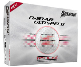 Srixon Q-Star Ultispeed Trackline, 12 kpl, uudet pallot