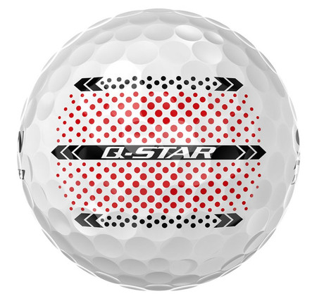 Srixon Q-Star Ultispeed Trackline, 12 kpl, uudet pallot