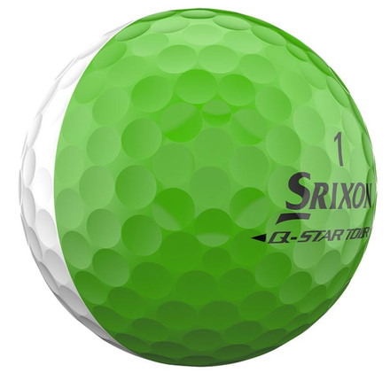 Srixon Q-Star Tour Divide, Lime-valkoinen, 12 kpl, uudet pallot
