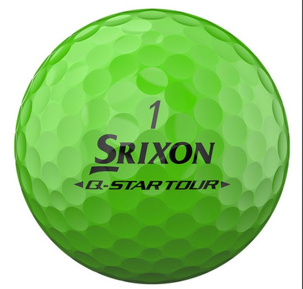 Srixon Q-Star Tour Divide, Lime-valkoinen, 12 kpl, uudet pallot