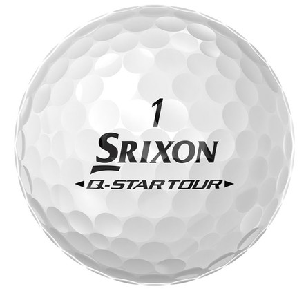 Srixon Q-Star Tour Divide, Lime-valkoinen, 12 kpl, uudet pallot