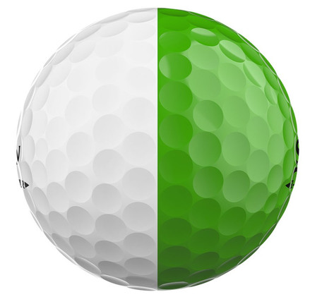Srixon Q-Star Tour Divide, Lime-valkoinen, 12 kpl, uudet pallot
