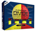 Srixon Q-Star Tour Divide, kelta-punainen, 12 kpl, uudet pallot