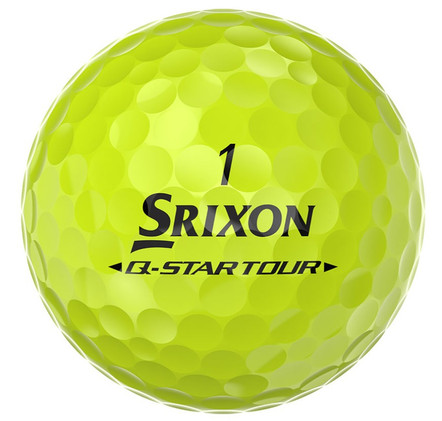 Srixon Q-Star Tour Divide, kelta-punainen, 12 kpl, uudet pallot