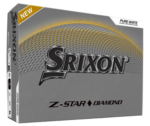 Srixon Z-Star Diamond, Valkoinen, 12 kpl, uudet pallot