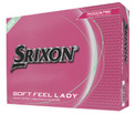 Srixon Soft Feel Lady, Pinkki, 12 kpl, uudet pallot