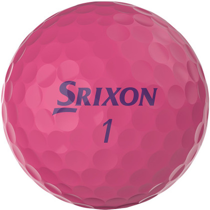 Srixon Soft Feel Lady, Pinkki, 12 kpl, uudet pallot