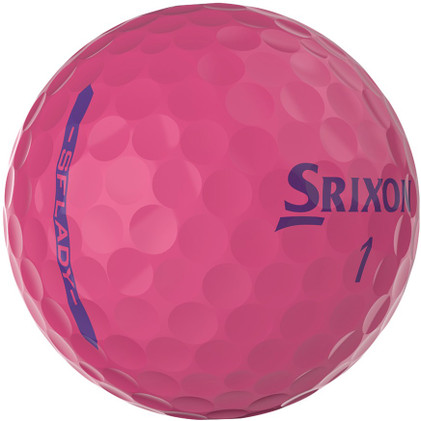 Srixon Soft Feel Lady, Pinkki, 12 kpl, uudet pallot