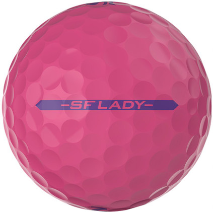 Srixon Soft Feel Lady, Pinkki, 12 kpl, uudet pallot