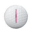Vice Tour hennon vaaleanharmaa/pinkki, 12 kpl, uudet pallot