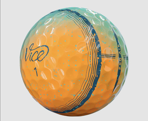 Vice Pro Air Tracer Special edition oranssi-turkoosi, 12 kpl, uudet pallot