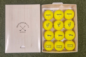 Volvik, Disney, Aku Ankka, Fly On 3PC, Keltainen, 12 kpl