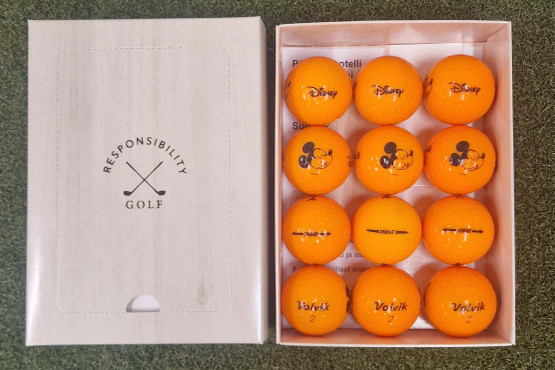 Volvik, Disney, Mikki, Vimax & Vimat, Oranssi, 12 kpl