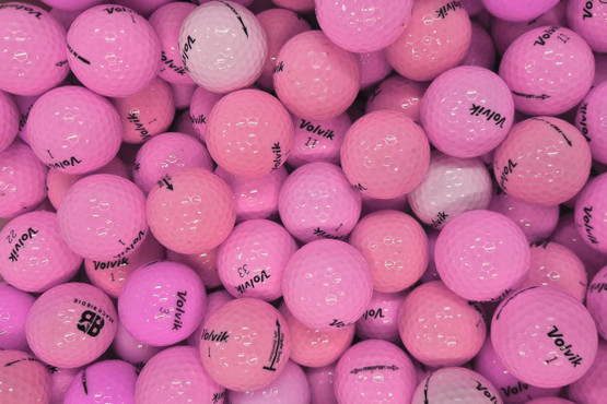 Volvik pinkkien keskitason pallojen lajitelma, 25 kpl