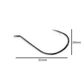 Mustad Ultrapoint Dropshot Koukku #2 10kpl/pss