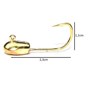 Jasu Wolfram Pilkkijigipää Kulta Koukku #1