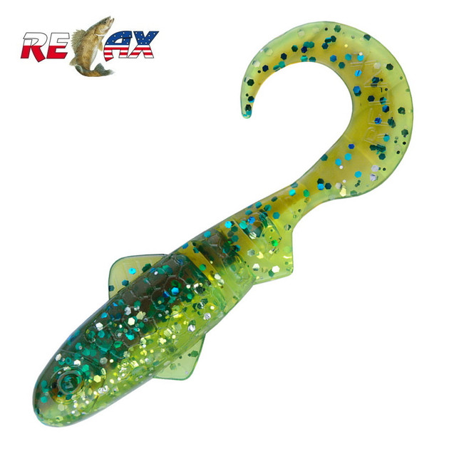 Relax Eccellente Banjo 2 " 4 Pezzo Esca Artificiale Twister Trota - Foto 8